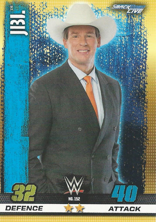 WWE Topps Slam Attax 10th Edition 2017 JBL #152