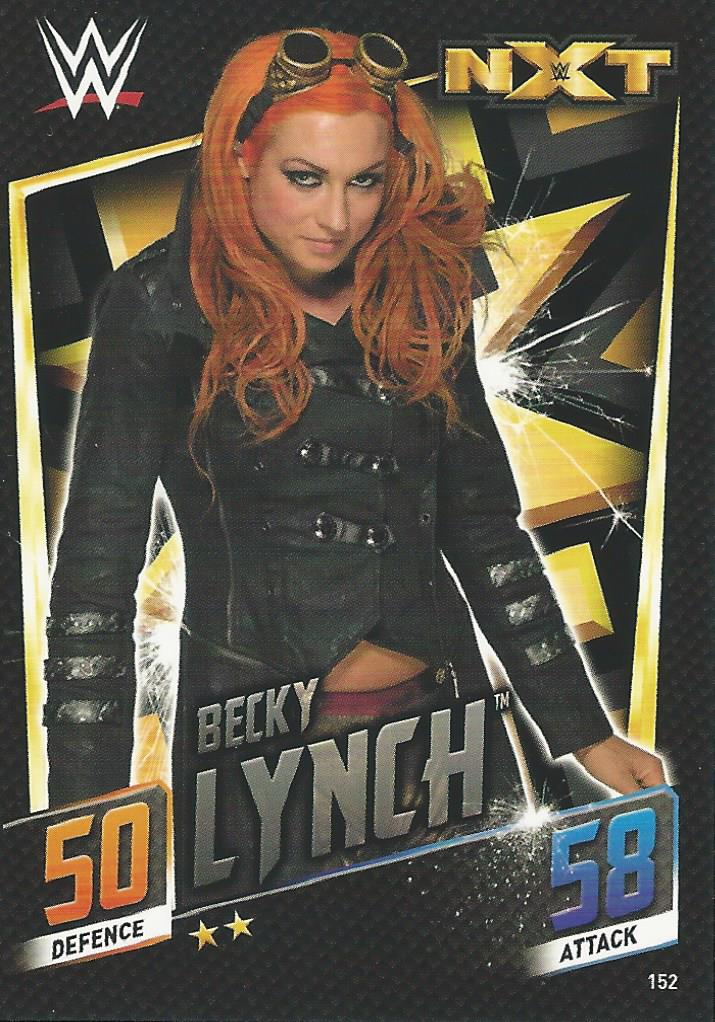 WWE Topps Slam Attax 2015 Then Now Forever Becky Lynch #152 NXT