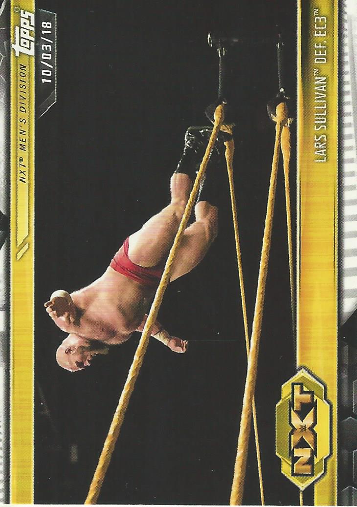 WWE Topps NXT 2019 Lars Sullivan #53