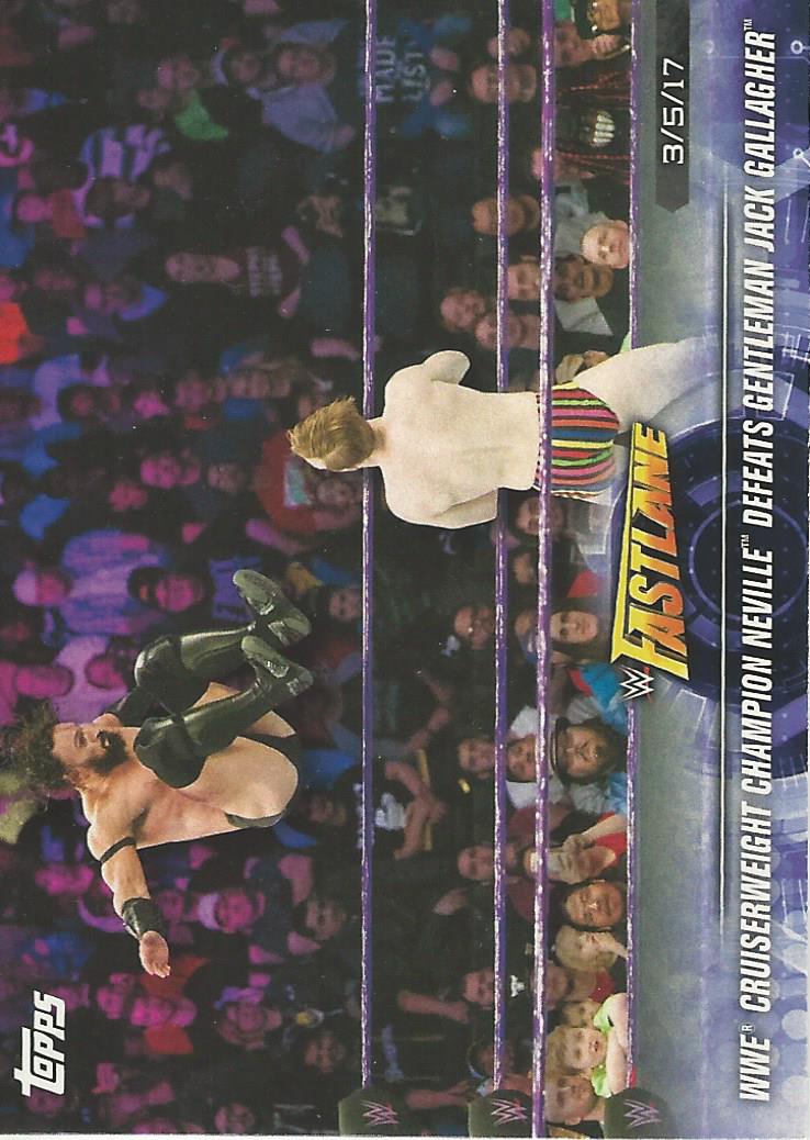 WWE Topps Road to Wrestlemania 2018 Neville #53