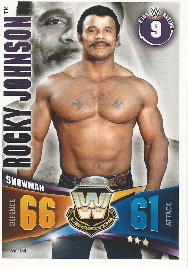 WWE Topps Slam Attax Rivals 2014 Rocky Johnson #154
