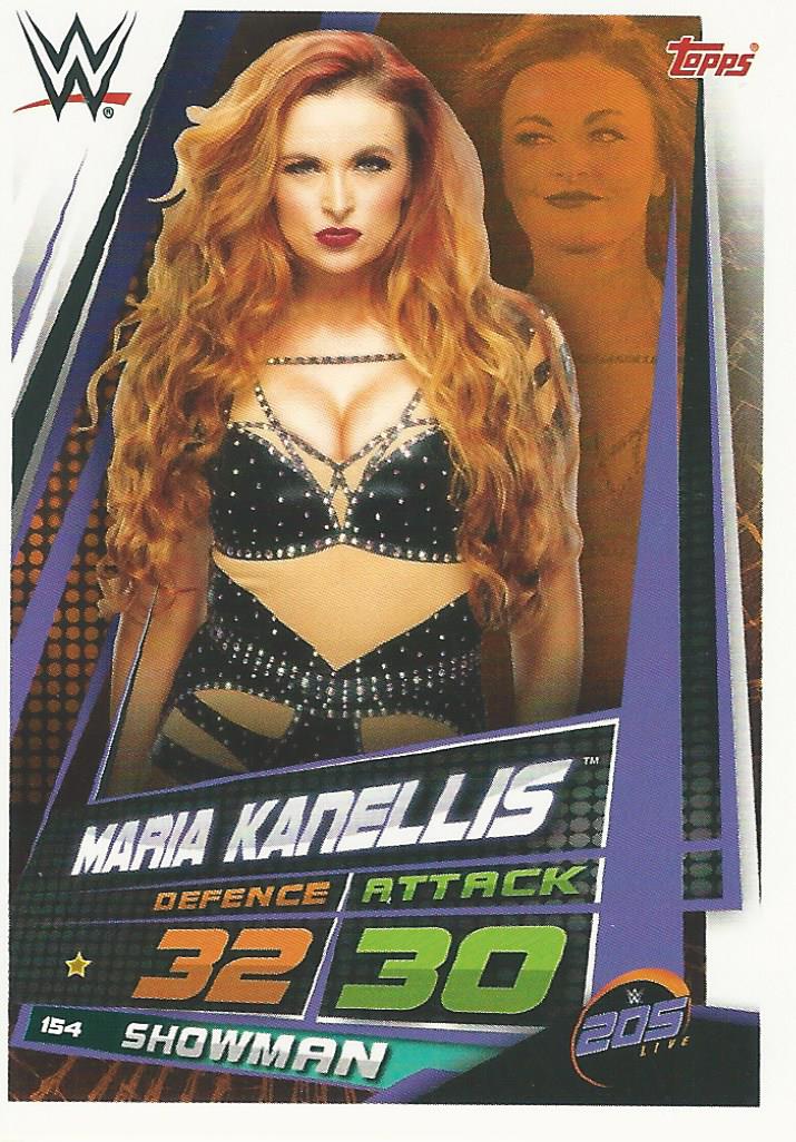 WWE Topps Slam Attax Universe 2019 Maria Kanellis #154