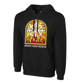Seth Rollins "Monday Night Messiah Flames" Pullover Hoodie Sweatshirt