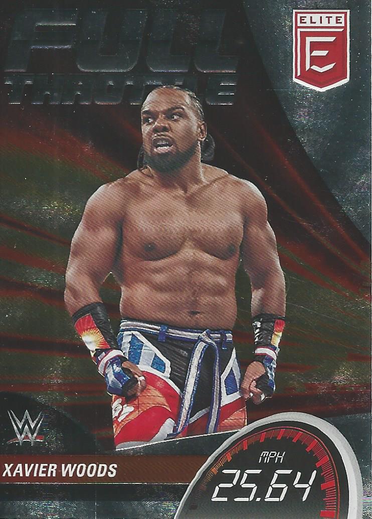 WWE Panini Elite 2023 Xavier Woods Full Throttle #13