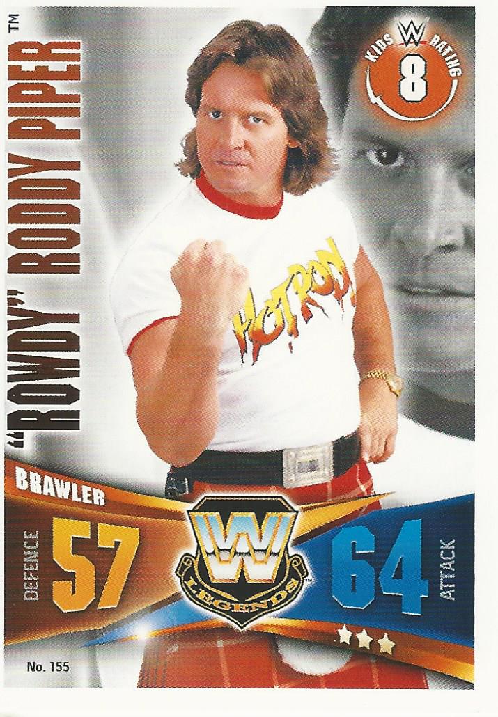 WWE Topps Slam Attax Rivals 2014 Rowdy Roddy Piper #155