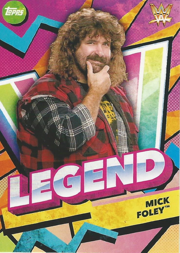 Topps WWE Superstars 2021 Mick Foley #155