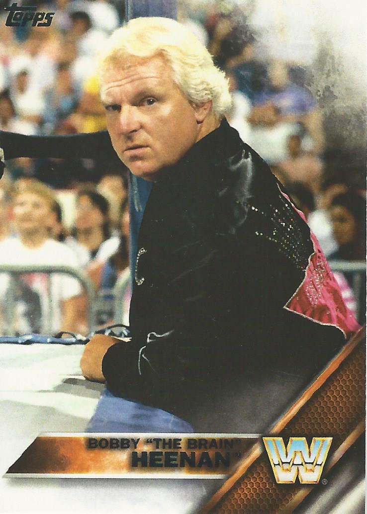 WWE Topps Then Now Forever 2016 Bobby Heenan #156
