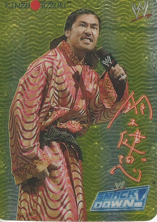 WWE Smackdown 2004 Tesla Kenzo Suzuki Foil #47