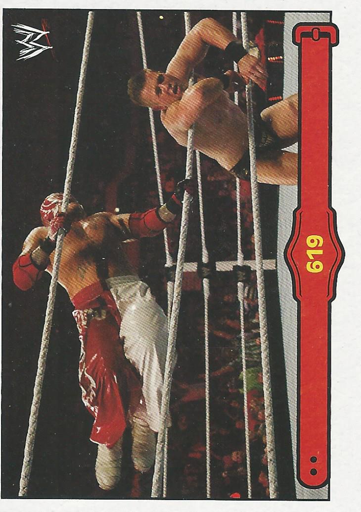 WWE Topps Heritage 2012 Rey Mysterio 36 of 55 trading card PW Catalog