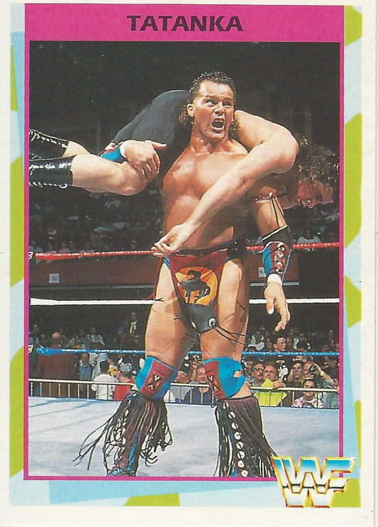 WWF Merlin 1995 Tatanka #157