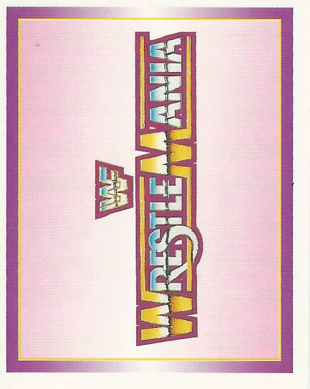 WWF Merlin Stickers 1995 Wrestlemania #158
