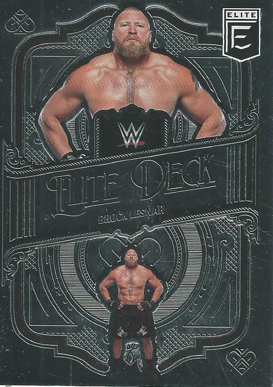 WWE Panini Elite 2023 Brock Lesnar Elite Deck #11