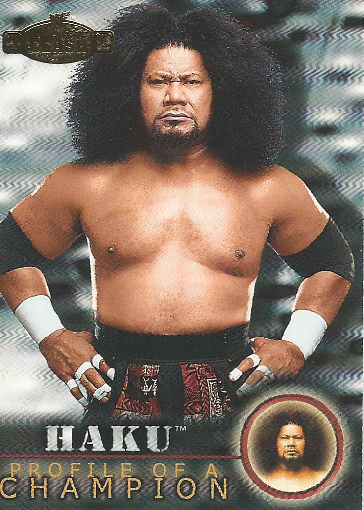 WWF Fleer Championship Clash 2001 Haku #71
