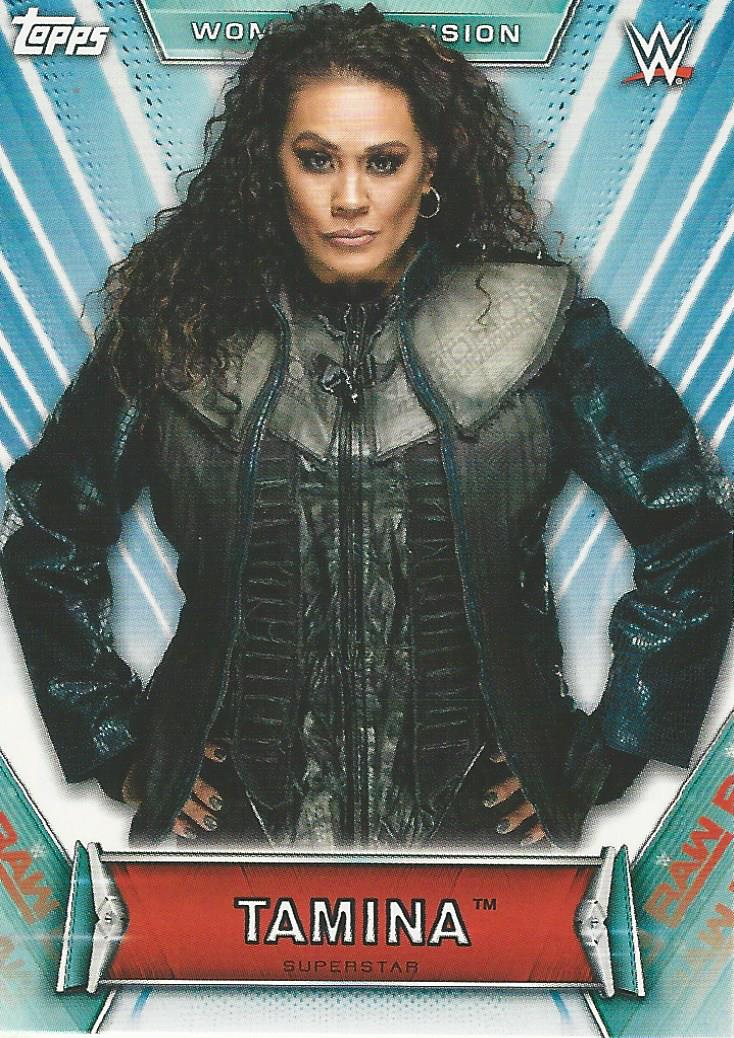 WWE Topps Women Division 2019 Tamina #15
