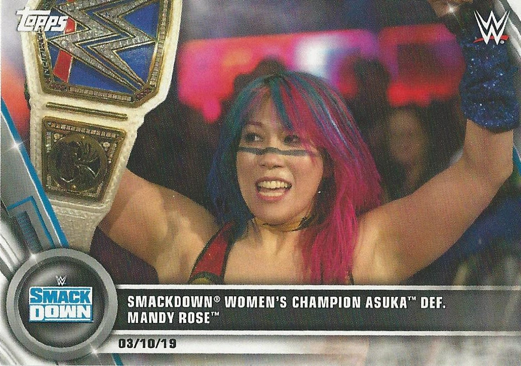 WWE Topps Women Division 2020 Asuka #15