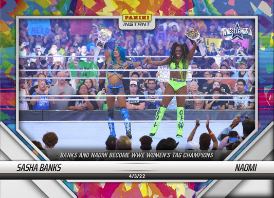 Sasha Banks / Naomi – Banks and Naomi Become WWE Women’s TAG Champions