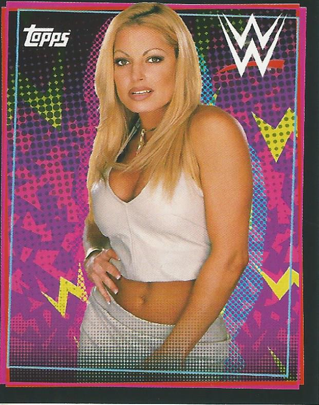 WWE Topps Road to Wrestlemania Stickers 2021 Trish Stratus #160