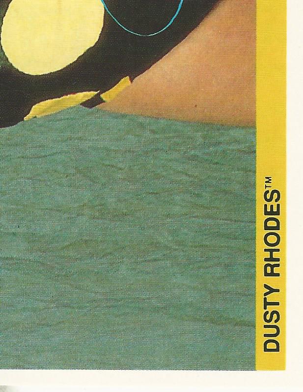 WWF Merlin Sticker Collection 1990 Dusty Rhodes #161