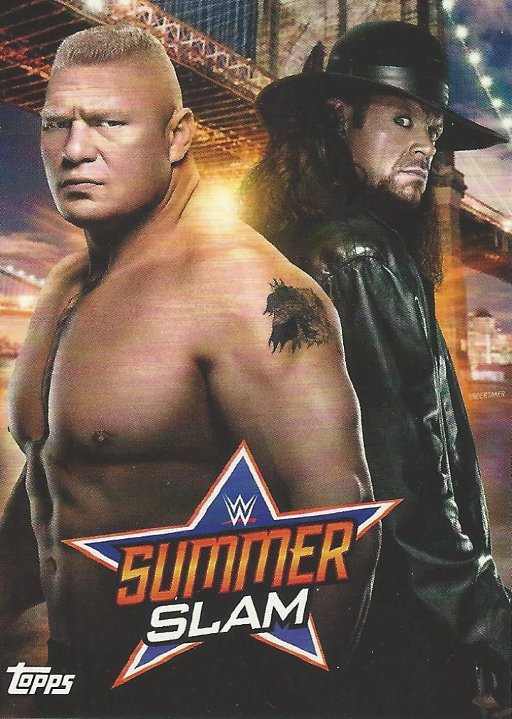 WWE Topps Summerslam 2019 SS15 trading card PW Catalog