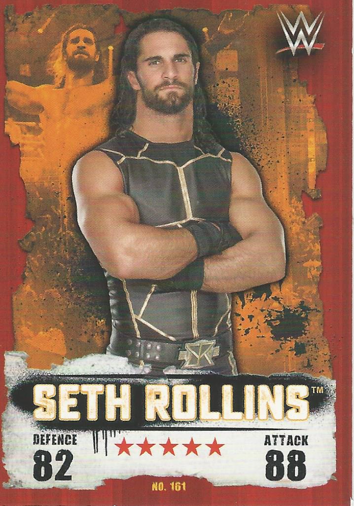 WWE Topps Slam Attax Takeover 2016 Seth Rollins #161