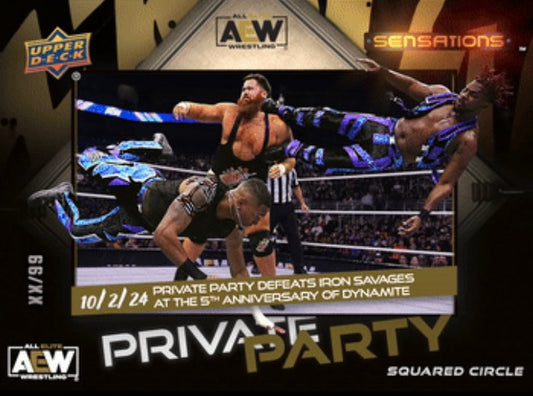 10/2/24 – Private Party – Private Party Defeats Iron Savages at the 5th Anniversary of Dynamite