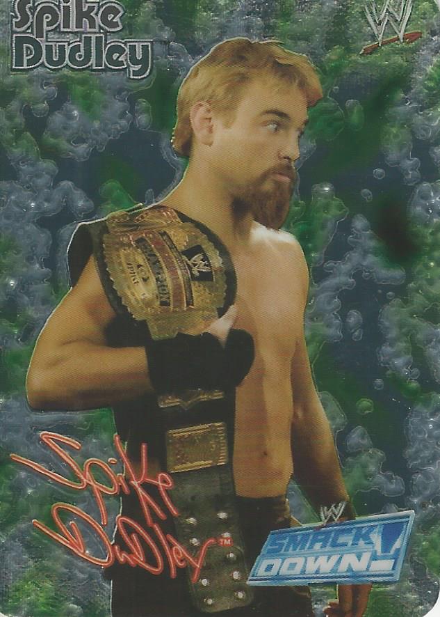 WWE Smackdown 2004 Tesla Spike Dudley Foil #59