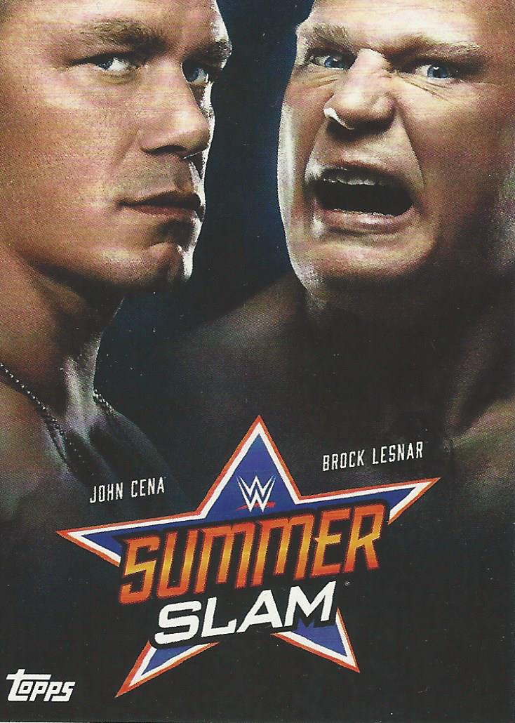 WWE Topps Summerslam 2019 SS14 trading card PW Catalog