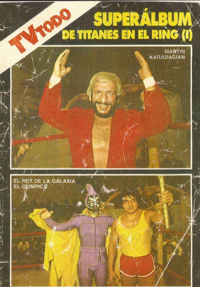 TV Todo Superalbum Titanes en el Ring Martin Karadagian Magazine PWcatalog