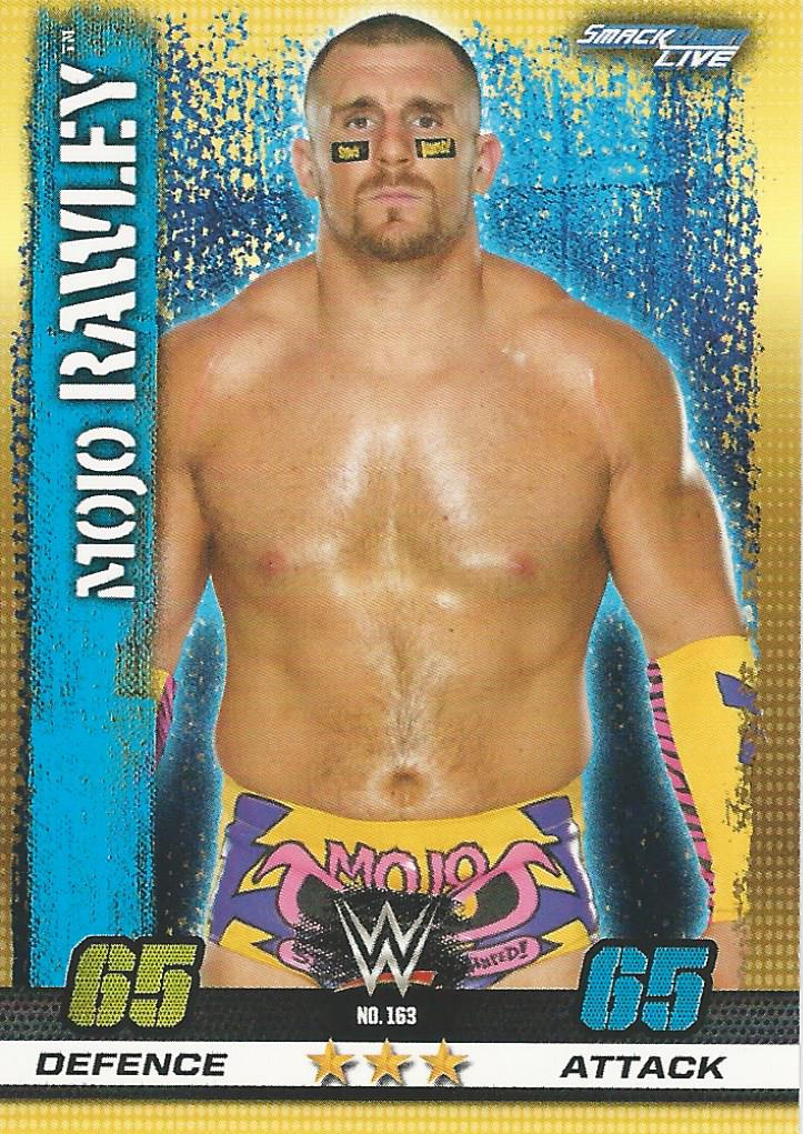WWE Topps Slam Attax 10th Edition 2017 Mojo Rawley #163