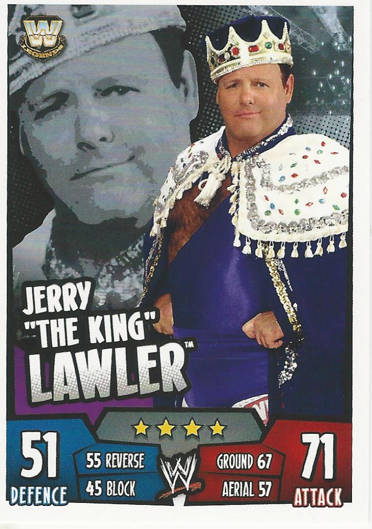 WWE Topps Slam Attax Rumble 2011 Jerry Lawler #164