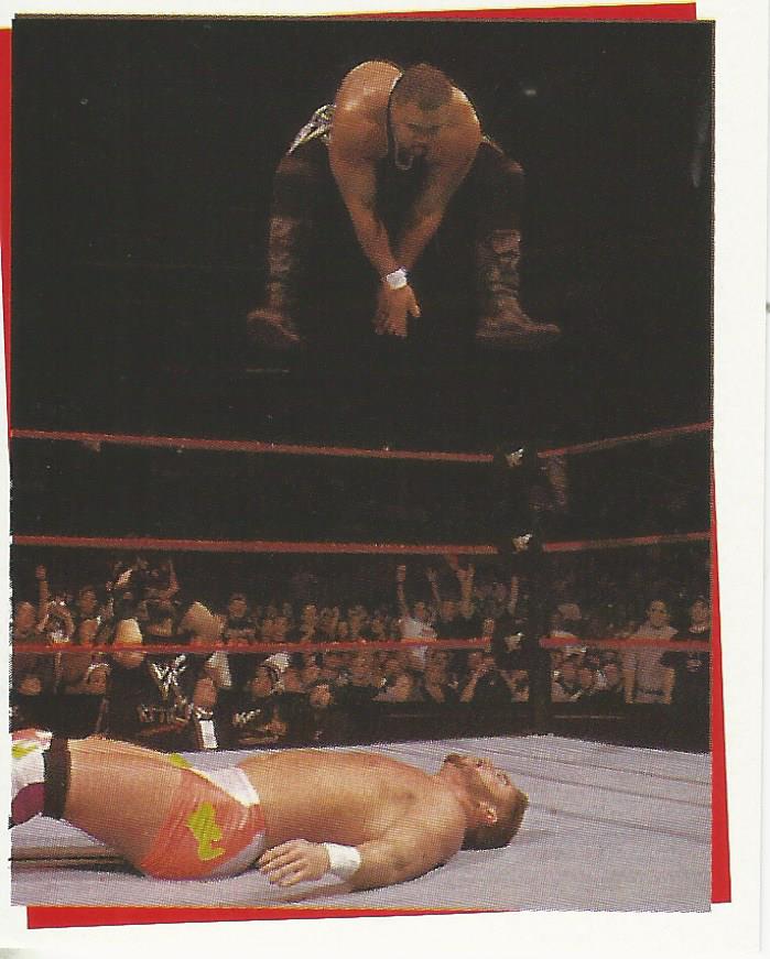 WWF Smackdown Stickers 2000 D-Lo Brown #165