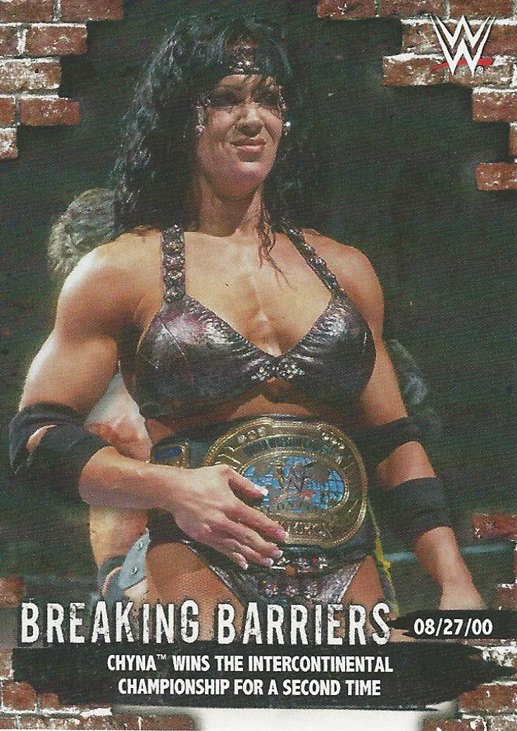 WWE Topps Women Division 2020 Chyna BB-6 trading card PW Catalog
