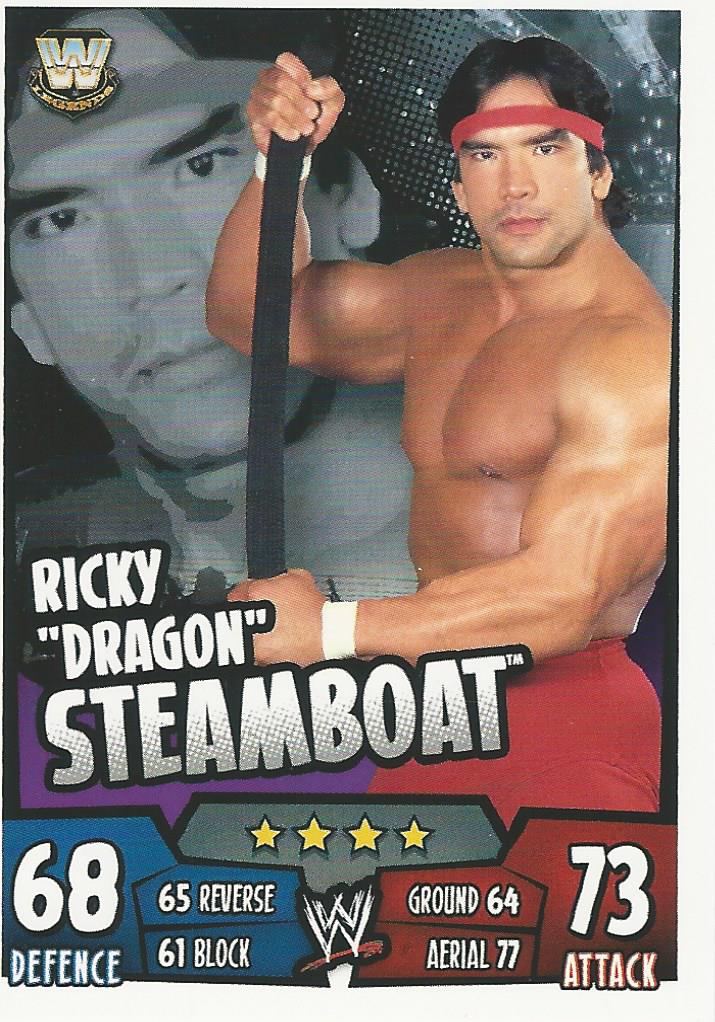 WWE Topps Slam Attax Rumble 2011 Ricky Steamboat #166