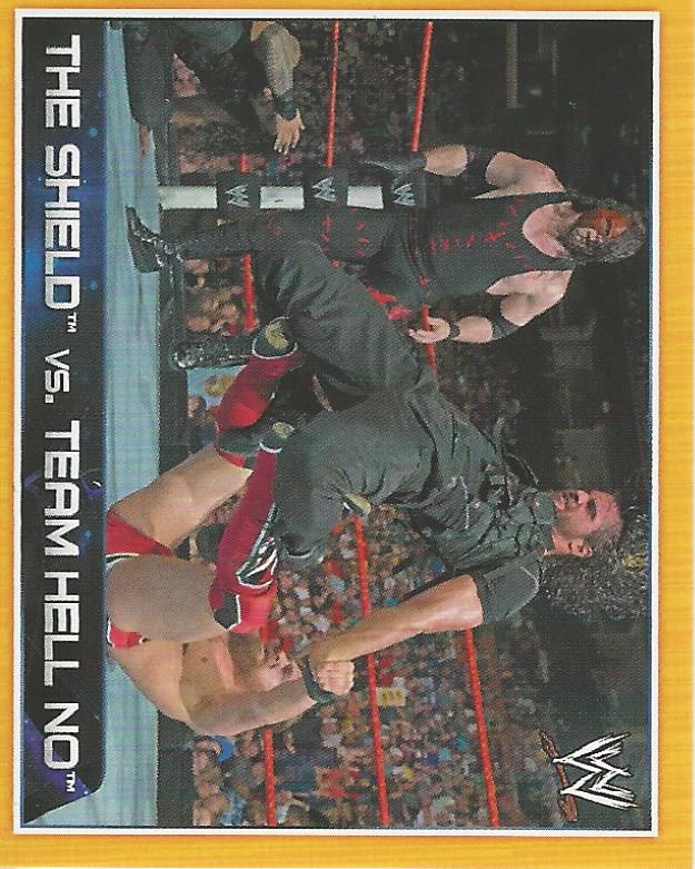 WWE Topps A-Z Sticker Collection 2014 Daniel Bryan and Kane #166