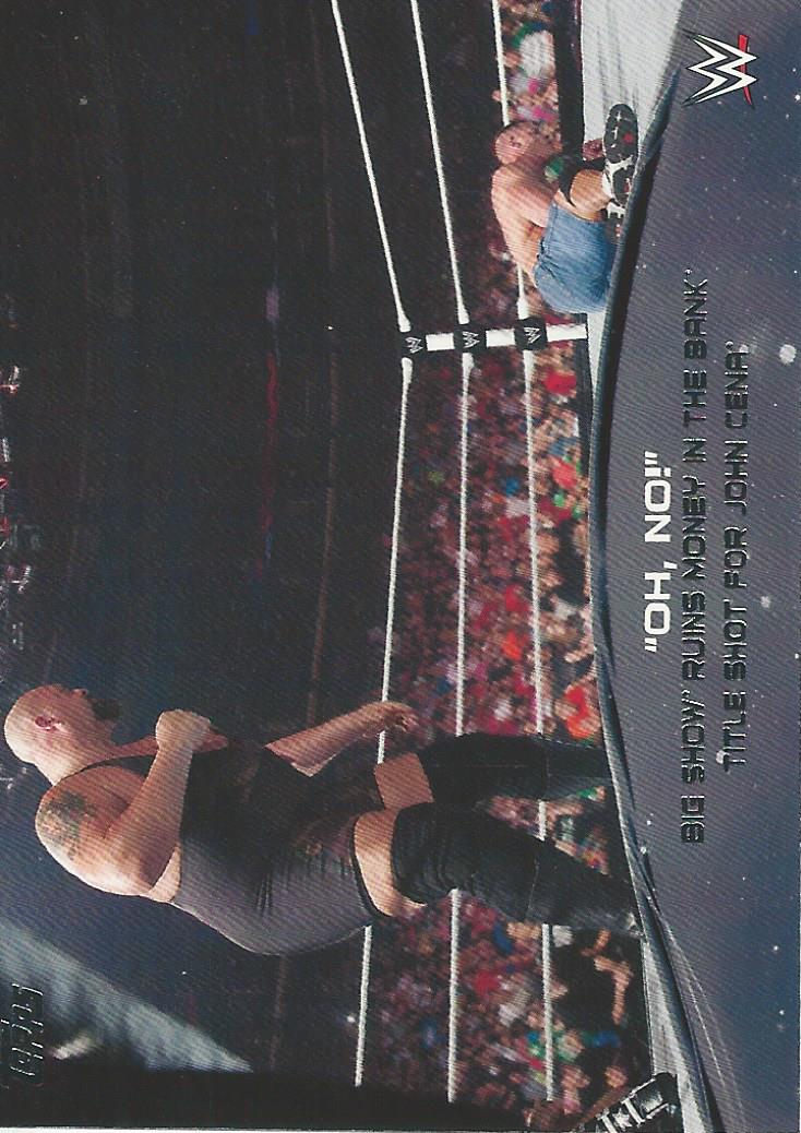 WWE Topps 2015 Big Show 6 of 10 trading card PW Catalog