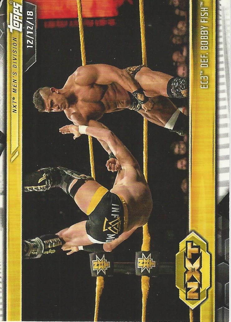WWE Topps NXT 2019 EC3 #67