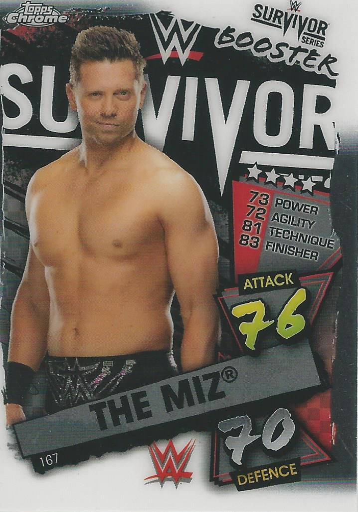 WWE Topps Slam Attax Chrome 2021 The Miz #167