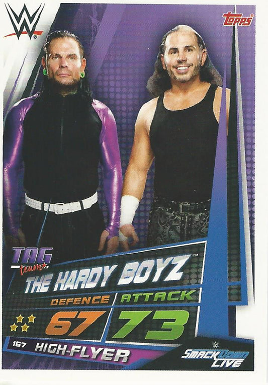 WWE Topps Slam Attax Universe 2019 Hardy Boyz #167