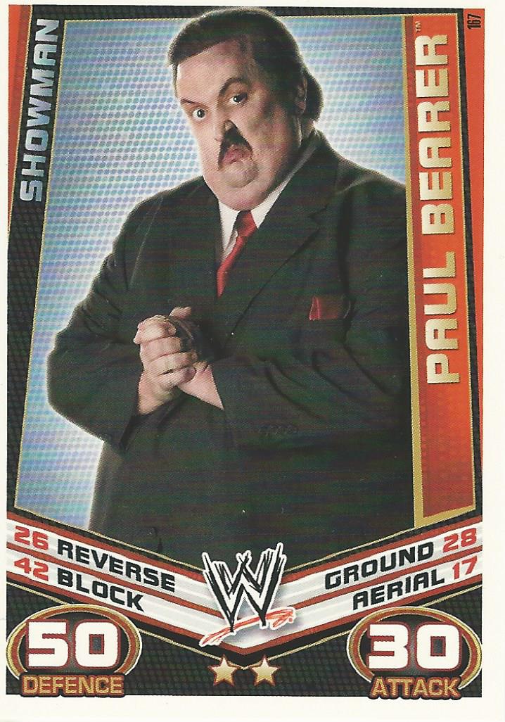 WWE Topps Slam Attax Rebellion 2012 Paul Bearer #167