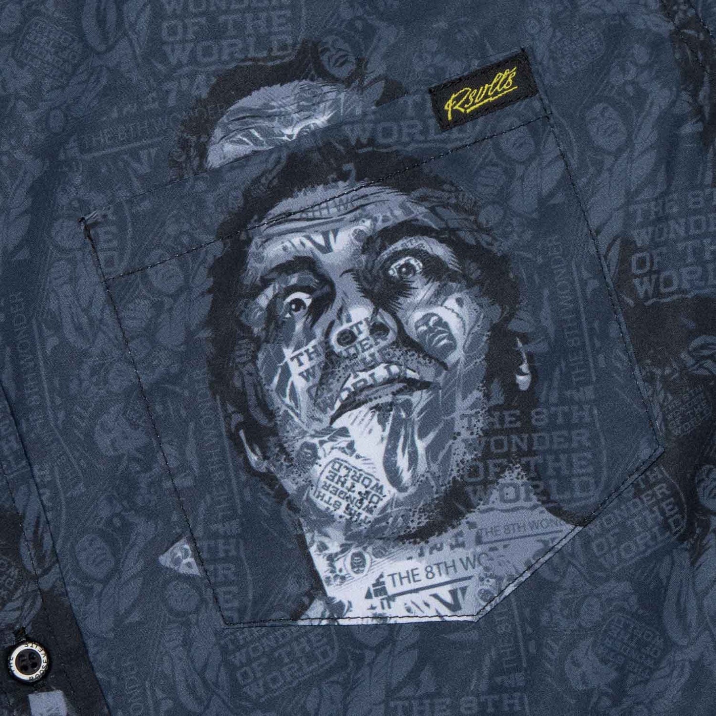 Andre The Giant RSVLTS Button Down Shirt