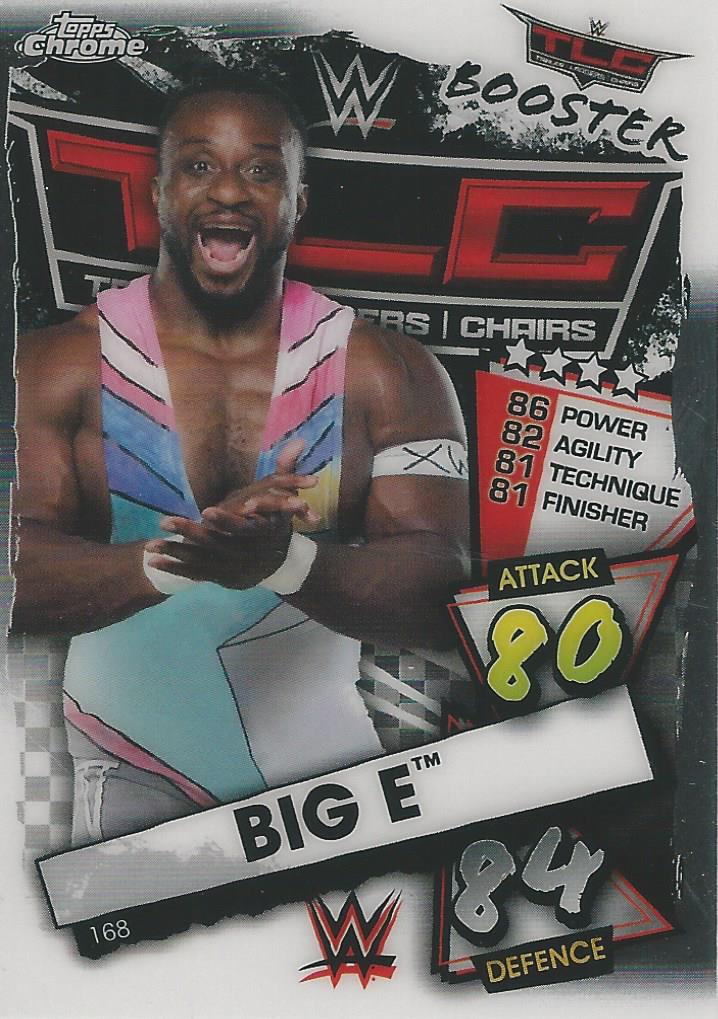 WWE Topps Slam Attax Chrome 2021 Big E #168