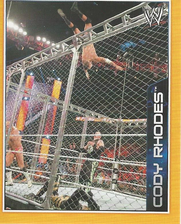 WWE Topps A-Z Sticker Collection 2014 Cody Rhodes #168