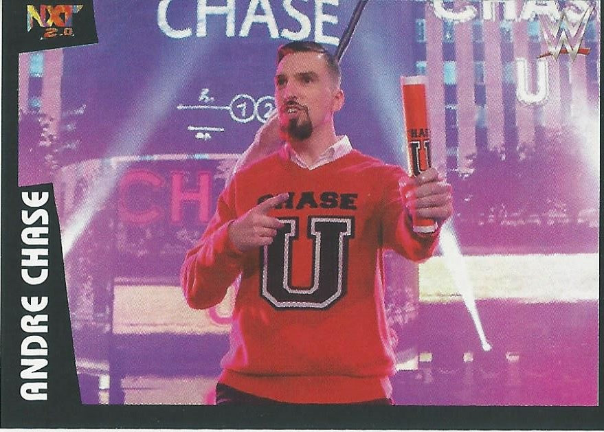 WWE Panini 2022 Sticker Collection Andre Chase #168