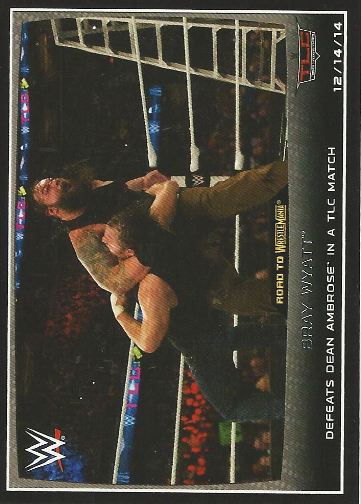 WWE Topps Road to Wrestlemania 2015 Bray Wyatt #69