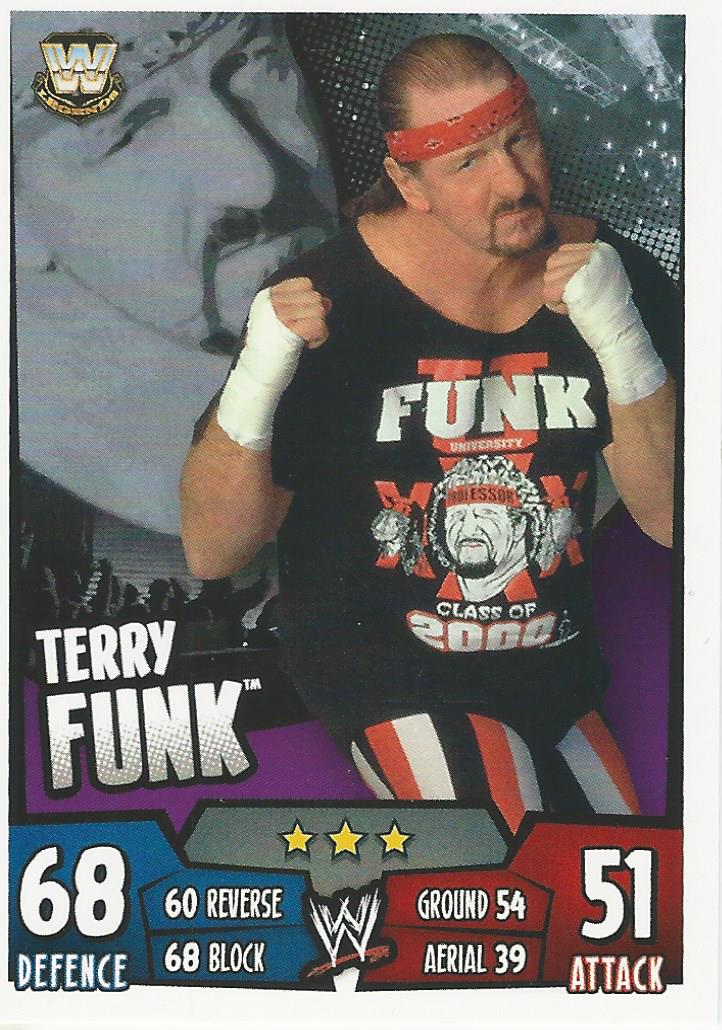 WWE Topps Slam Attax Rumble 2011 Terry Funk #169