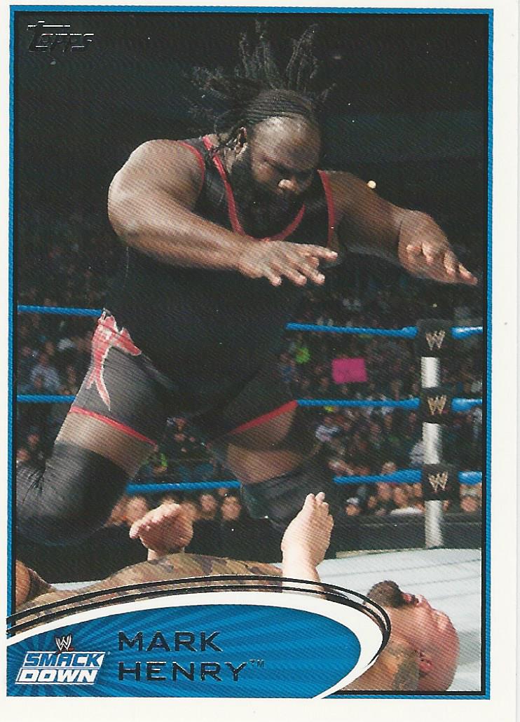 WWE Topps 2012 Mark Henry #16