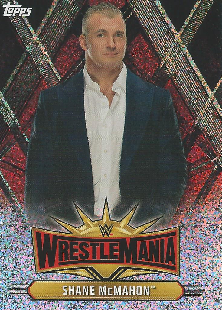WWE Topps Champions 2019 Shane McMahon WM-16 trading card PW Catalog