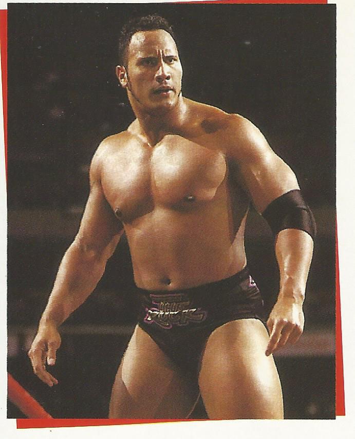WWF Smackdown Stickers 2000 The Rock #16