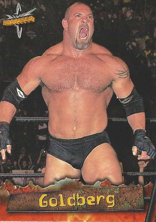 WCW Topps Embossed 1999 Goldberg #16