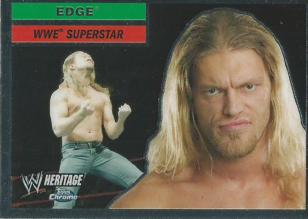 WWE Topps Chrome Heritage 2006 Edge #16